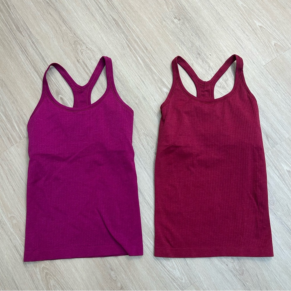 Lululemon tank tops women’s size 6